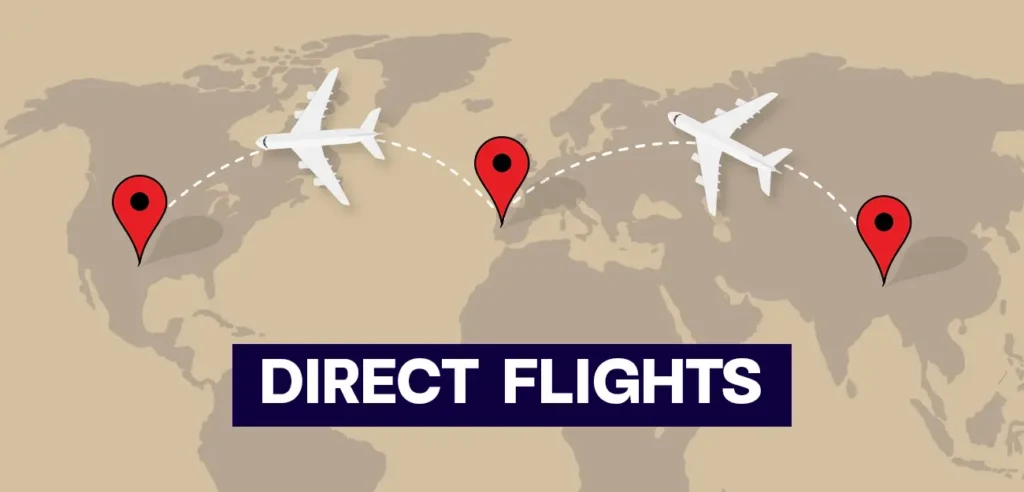 Direct vs. Connecting Flights: Making the Right Decision 2 direct vs. connecting flights