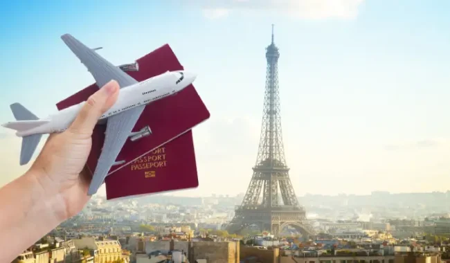 Airfare from LAX to France