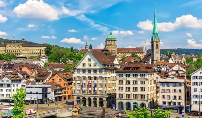 Business Class Flights to Zurich