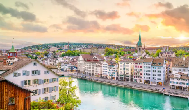 Class Flights to Zurich